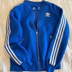 Blue Adidas Track Jacket